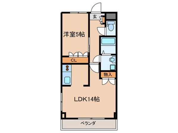 ディア・ヴェルジェの物件間取画像